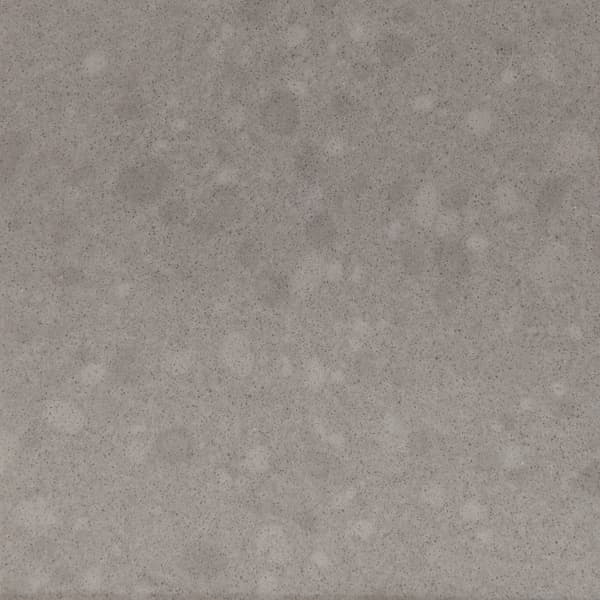 V160 PEBBLE GREY quartz surface pattern