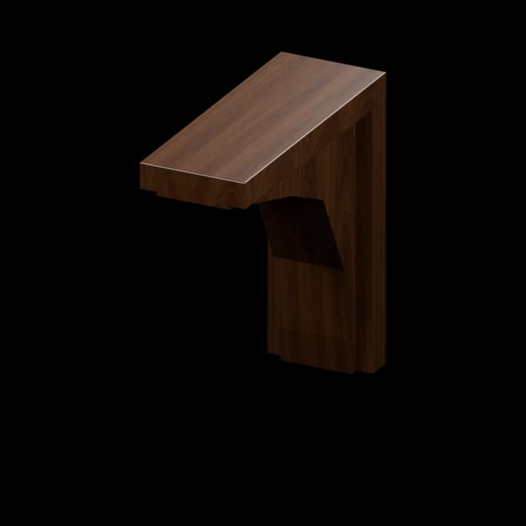 Fairview 8-in Countertop Bracket in Espresso