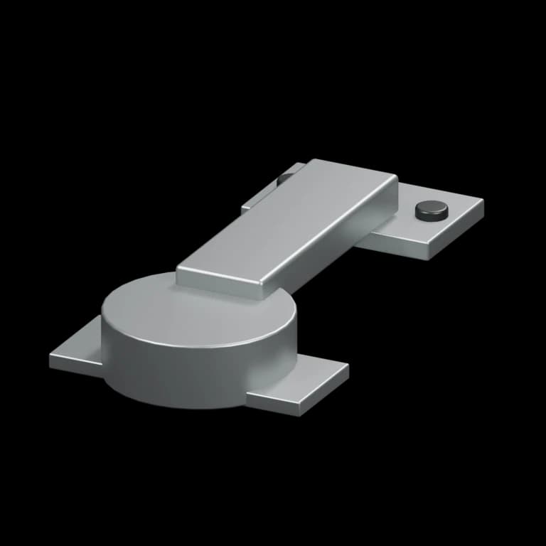 Fairview Frameless Soft-Close Cabinet Hinge in Espresso