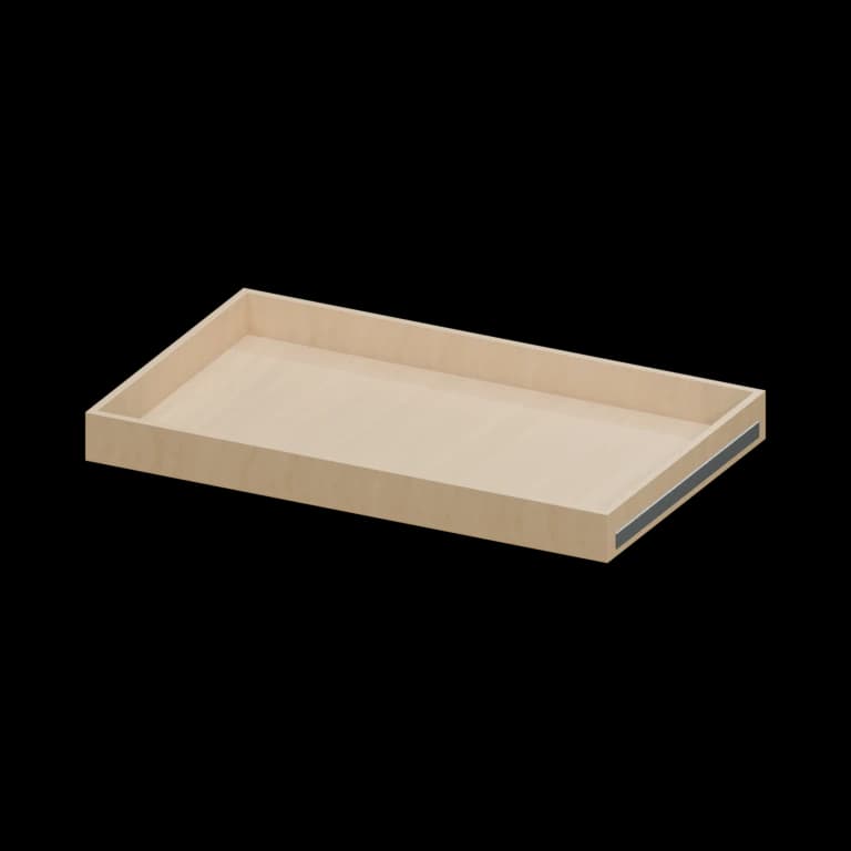 Fairview 36-in Roll-Out Tray in Espresso