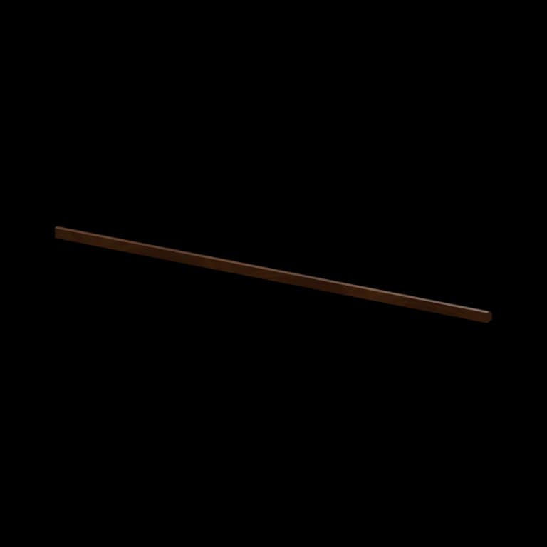 Fairview 8-ft Shoe Molding in Espresso