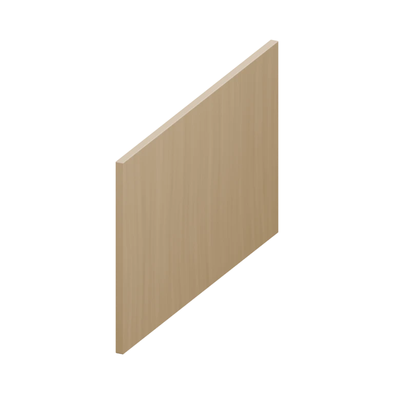 Fairview 96-in Tall End Panel in Espresso
