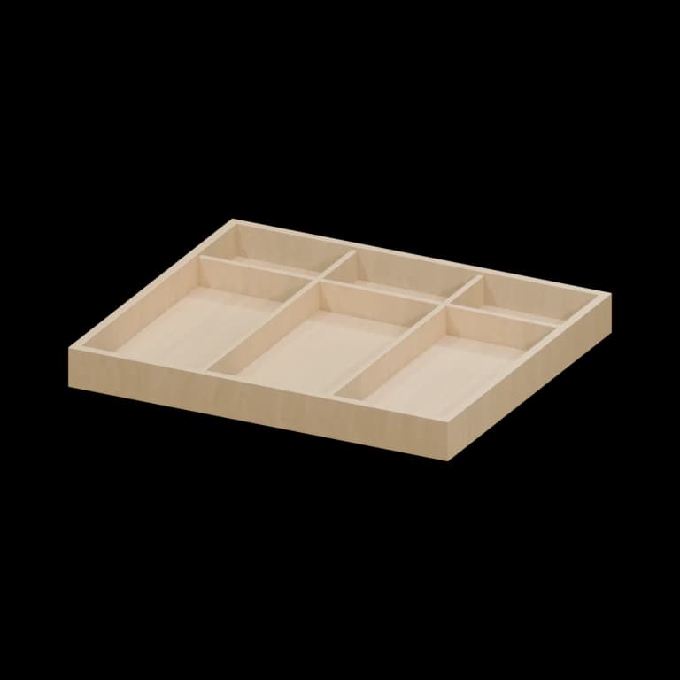 Fairview 24-in Cutlery Tray in Espresso