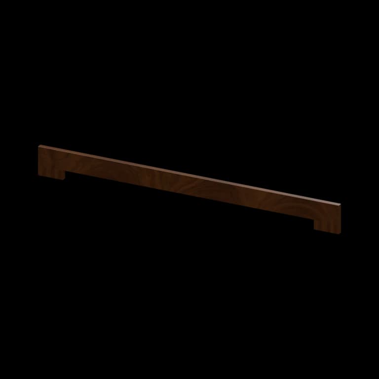 Fairview 48-in Cabinet Valance in Espresso