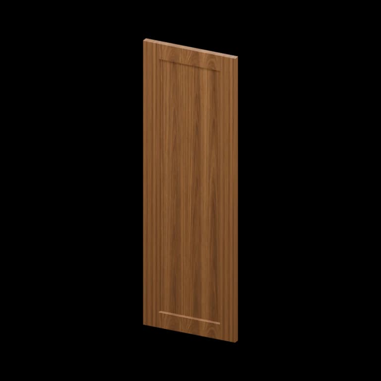 Kingston 12-in x 36-in Matching Wall End Panel (WDP1236) in Walnut
