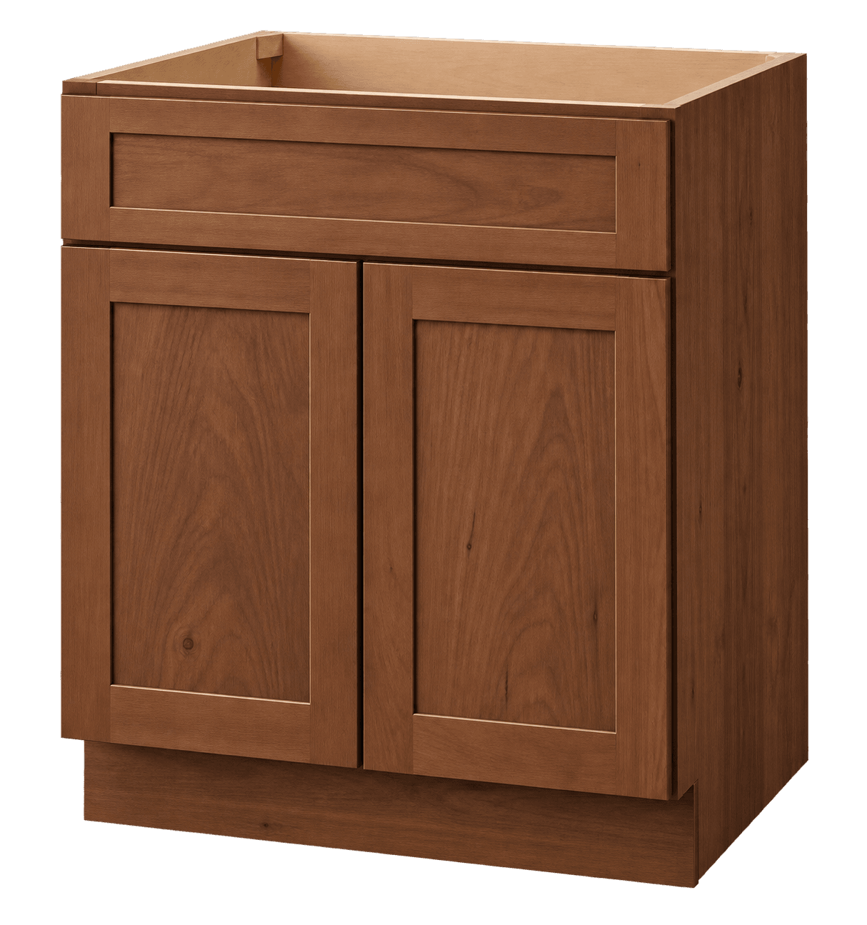 Kingston 30-in Vanity Sink Base Cabinet in Walnut