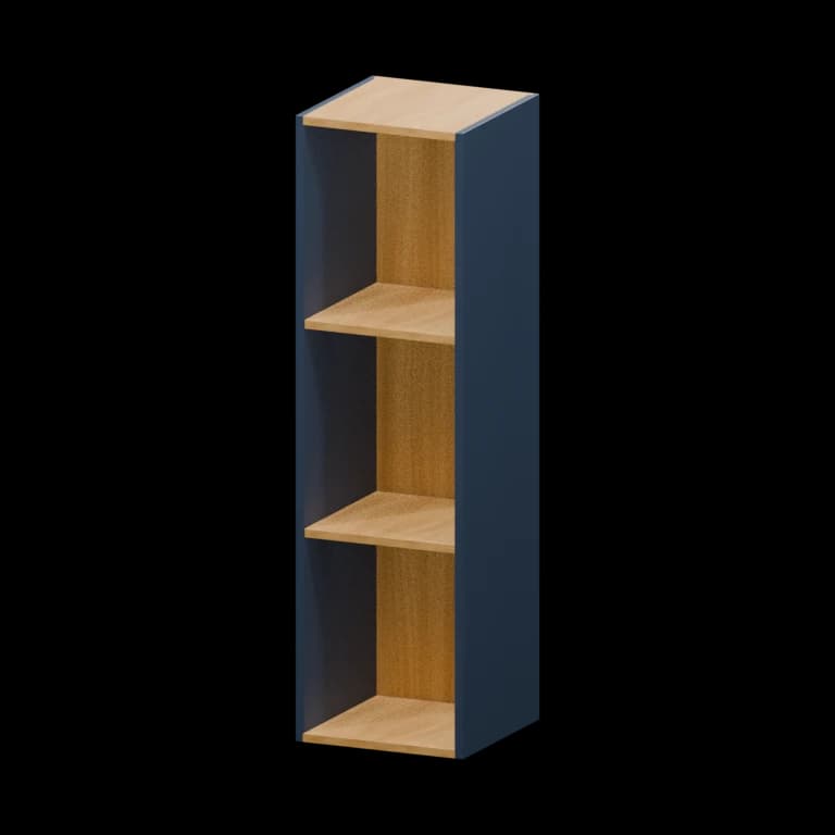 Centerville 12-in Wall End Cabinet (AWE1242) in Navy Blue