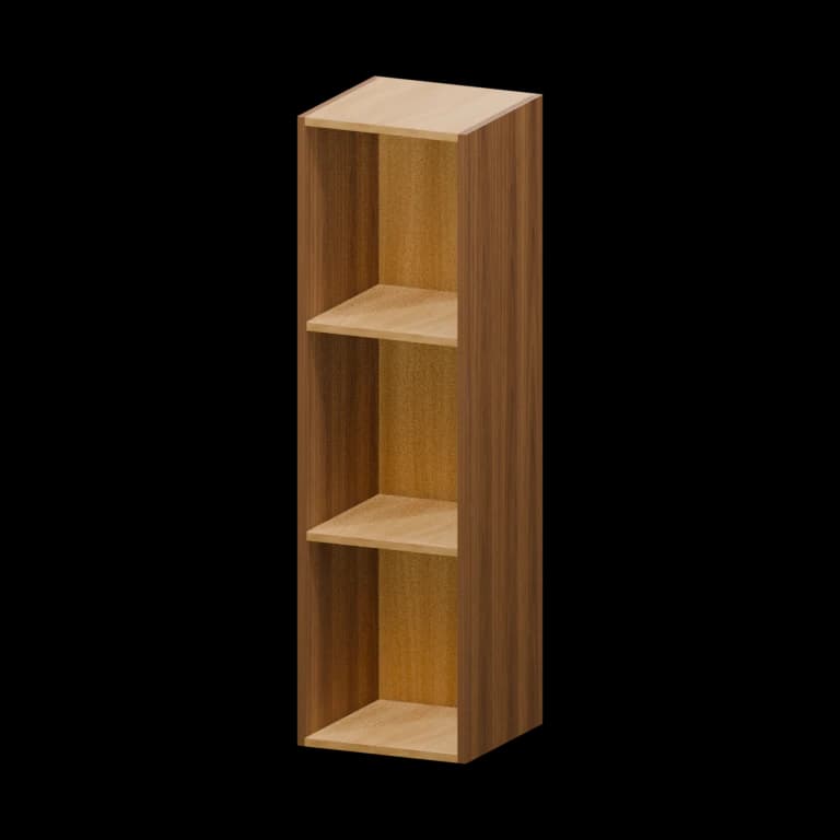 Centerville 12-in Wall End Cabinet (AWE1242) in Walnut Shaker