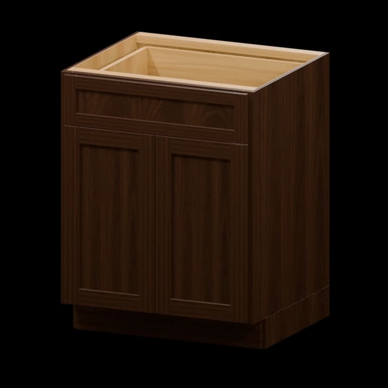 Fairview 27-in Base Cabinet in Espresso
