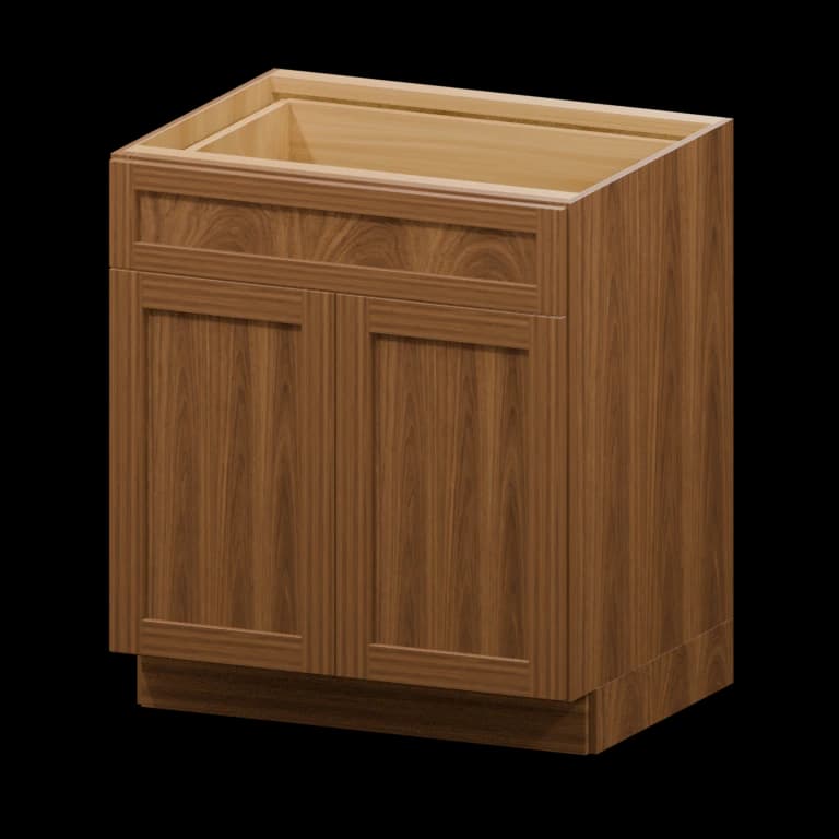 Kingston 30-in Base Cabinet (B30) in Walnut
