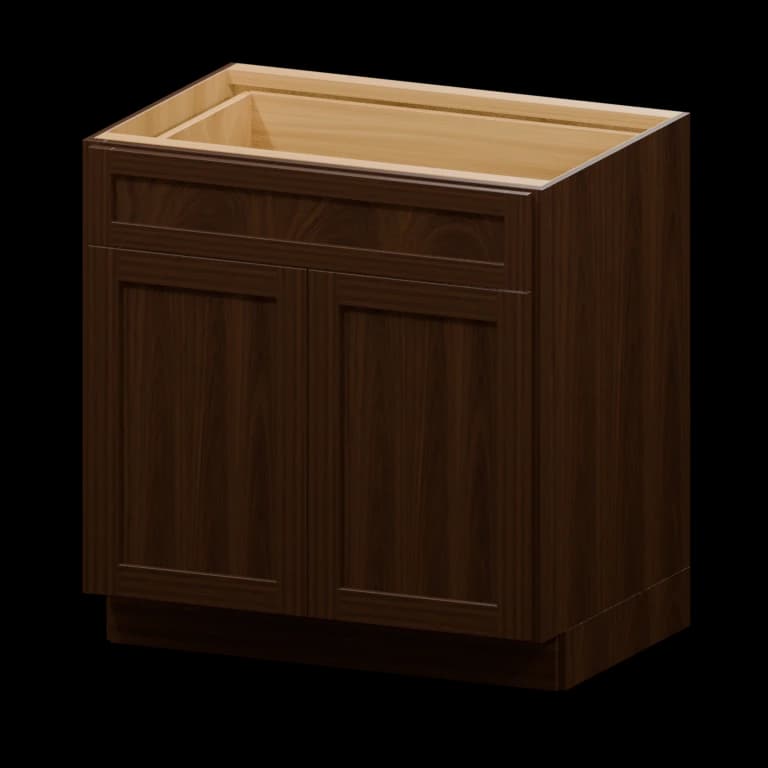 Fairview 33-in Base Cabinet in Espresso