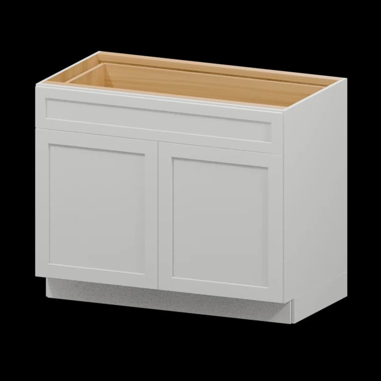 Kingston 42-in Base Cabinet in White