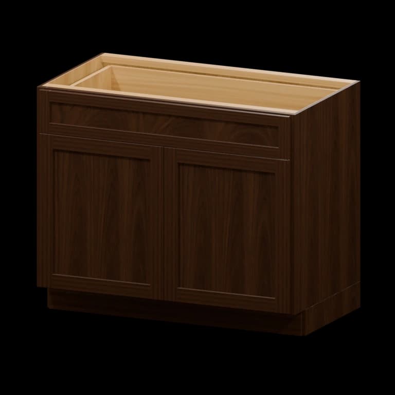 Fairview 42-in Base Cabinet in Espresso