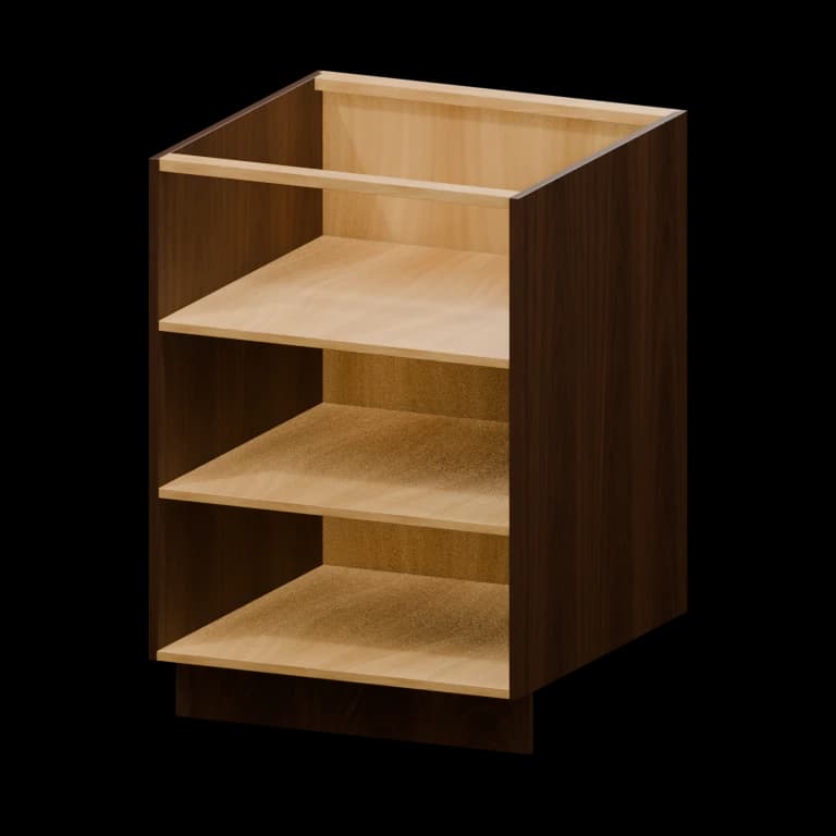 Fairview 24-in Base End Cabinet in Espresso