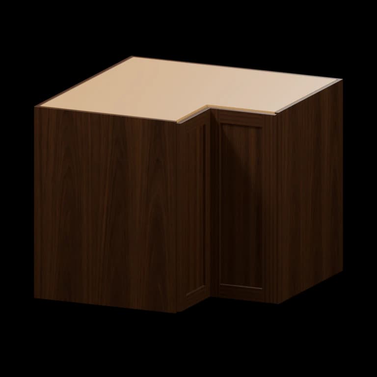 Fairview 36-in Lazy Susan Base Cabinet in Espresso