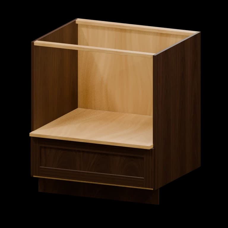 Fairview Microwave Base Cabinet in Espresso