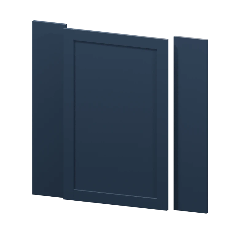 Centerville 36-in Corner Sink Front (CSF36) in Navy Blue