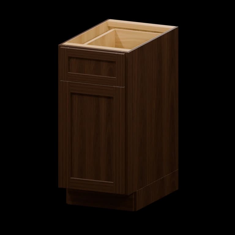 Fairview 15-in Accessible-Height Base Cabinet in Espresso