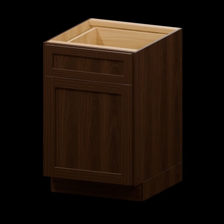 Fairview 21-in Accessible-Height Base Cabinet in Espresso