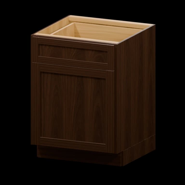 Fairview 24-in Accessible-Height Base Cabinet in Espresso
