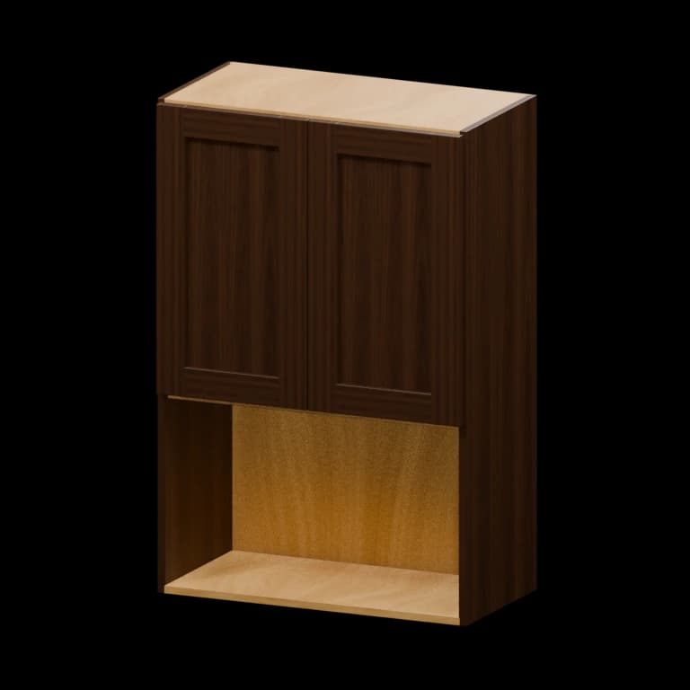 Fairview 24-in Johnny Wall Cabinet in Espresso