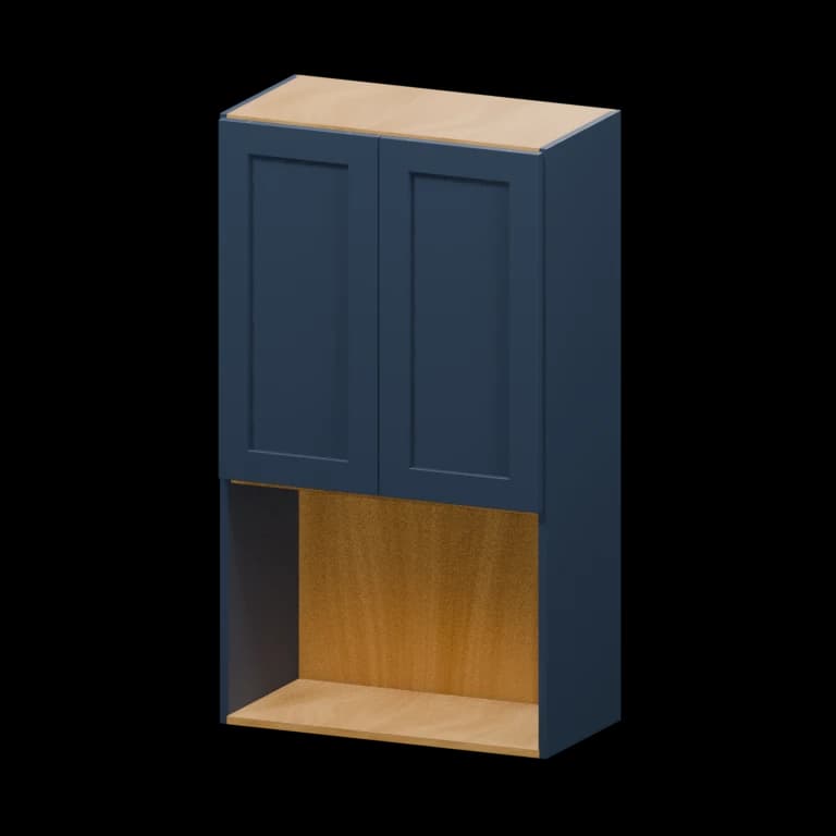 Centerville 24-in Johnny Wall Cabinet (JW2442) in Navy Blue