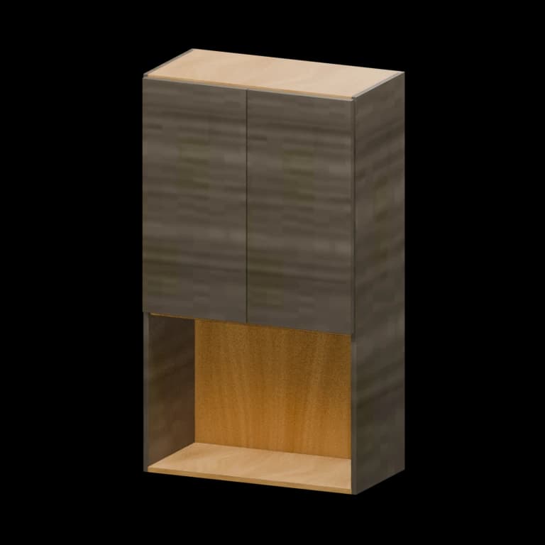 Auburn 24-in Johnny Wall Cabinet (JW2442) in Legno Queenston