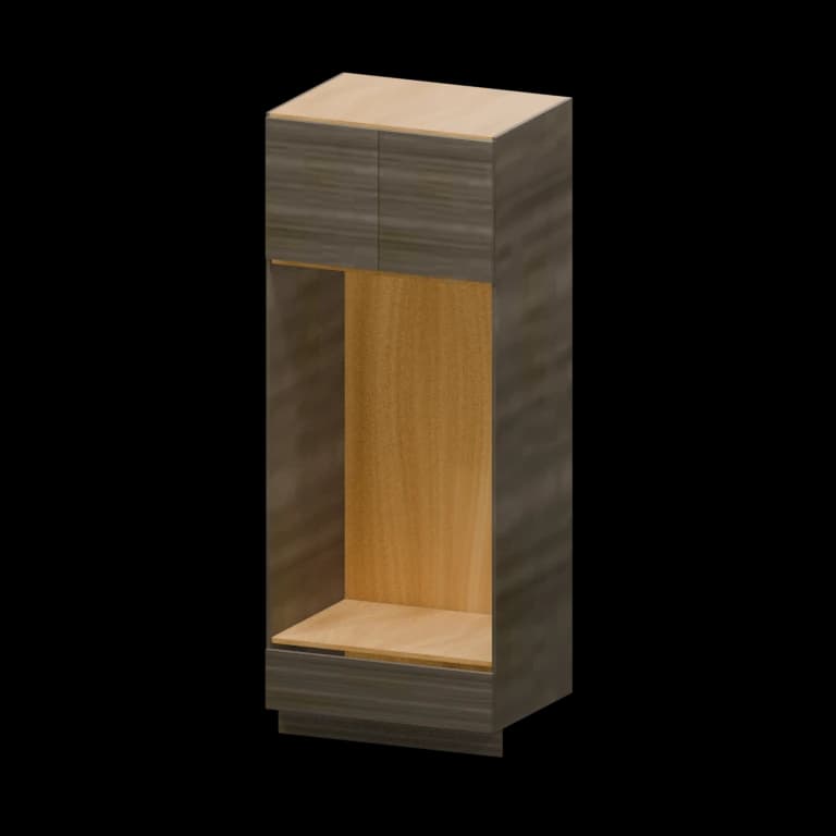 Auburn 33-in Open Pantry Cabinet (OC338424) in Legno Queenston