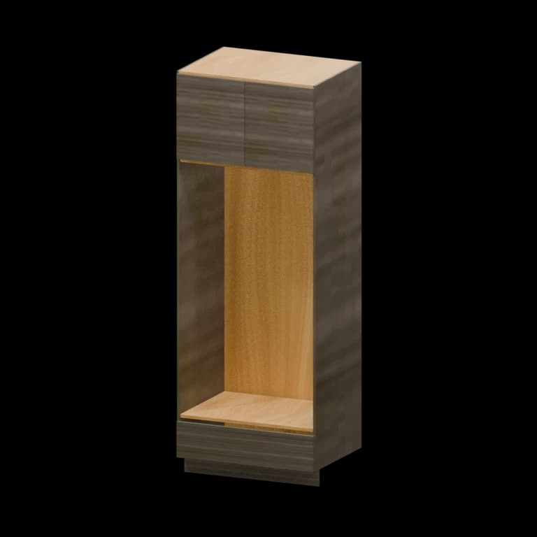 Auburn 33-in Open Pantry Cabinet (OC339024) in Legno Queenston