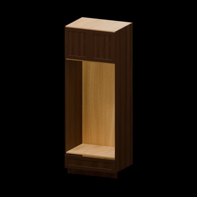 Fairview 33-in Open Pantry Cabinet in Espresso