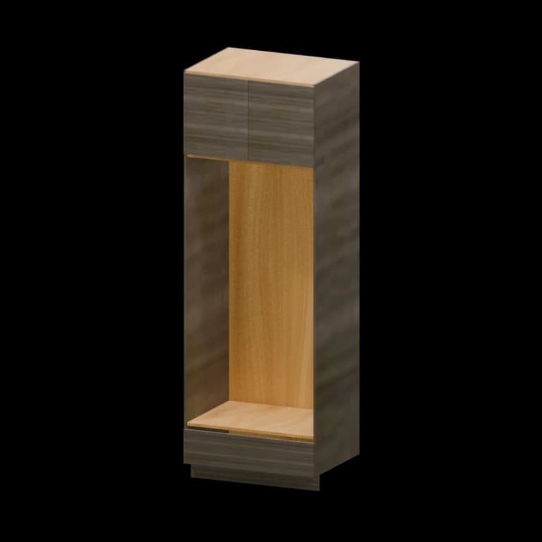 Auburn 33-in Open Pantry Cabinet (OC339624) in Legno Queenston