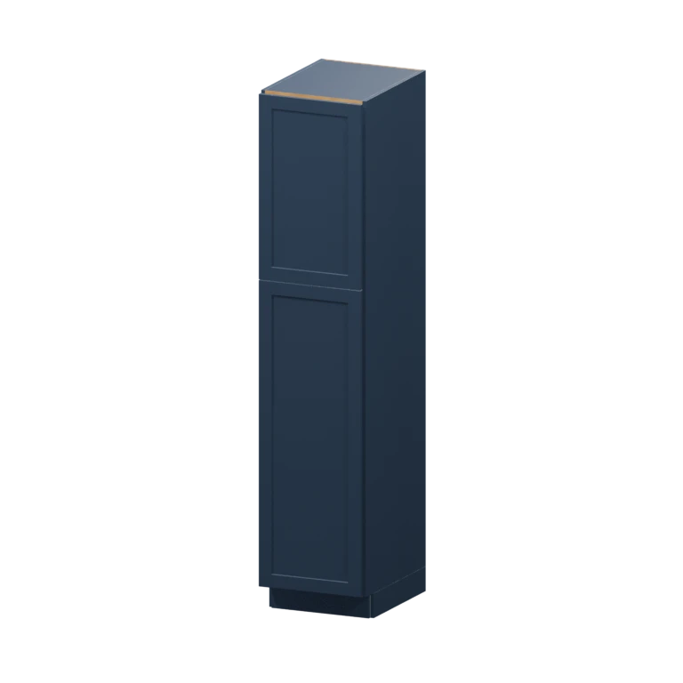 Centerville 18-in Utility Pantry Cabinet (TU188424) in Navy Blue