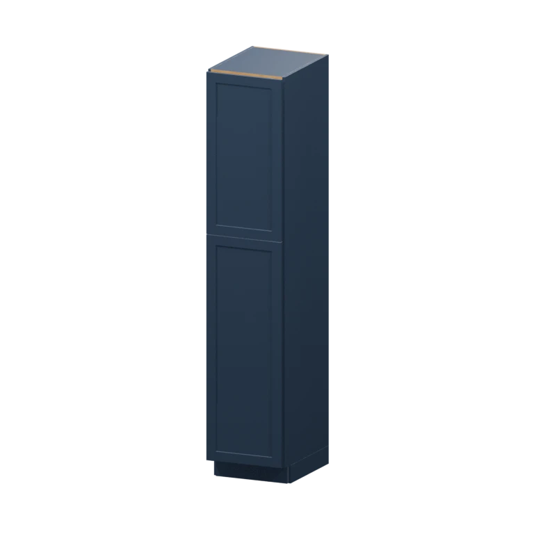 Centerville 18-in Utility Pantry Cabinet (TU189024) in Navy Blue
