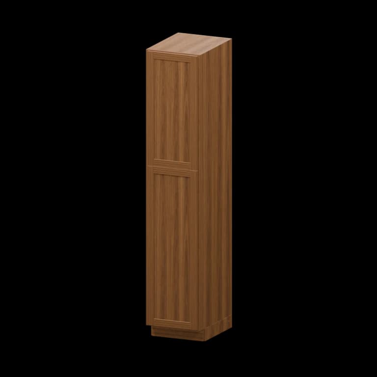Fairview 18-in Utility Pantry Cabinet (TU189024) in Walnut