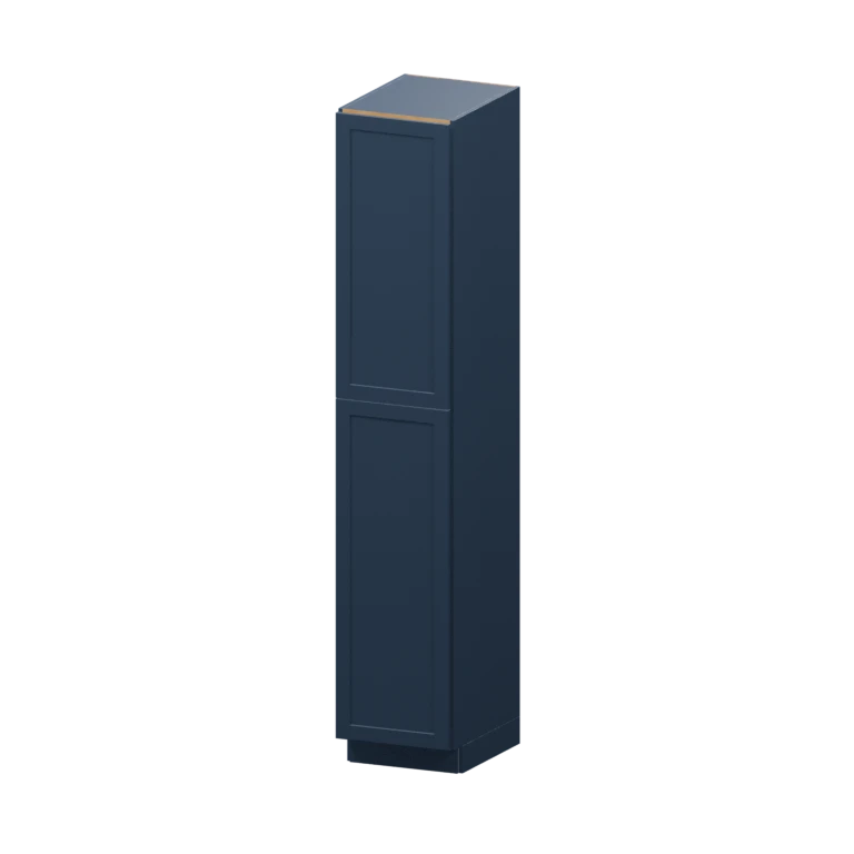 Centerville 18-in Utility Pantry Cabinet (TU189624) in Navy Blue