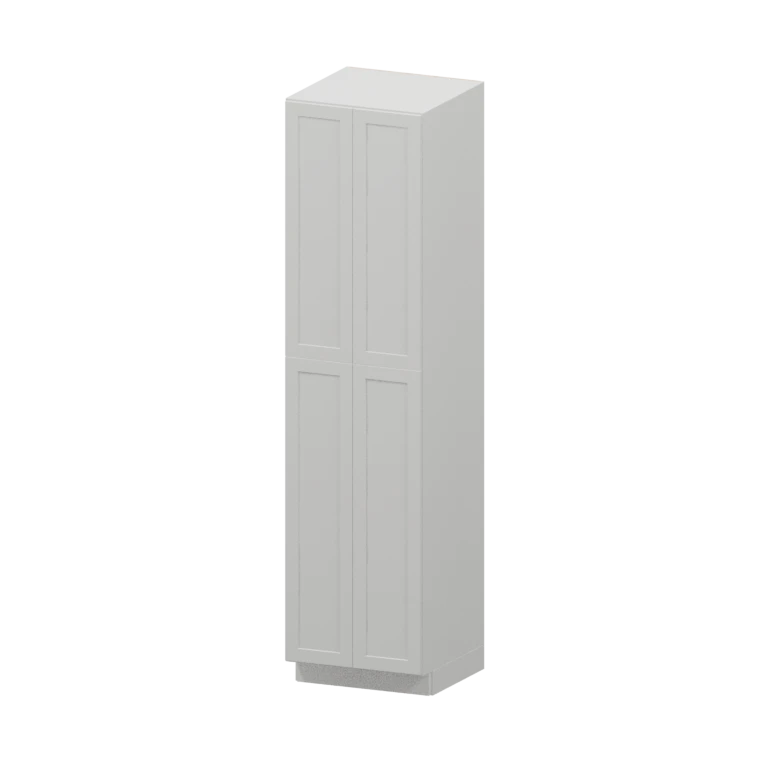 Kingston 24-in Utility Pantry Cabinet in White