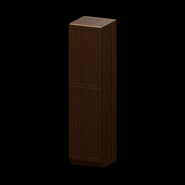 Centerville 24-in Utility Pantry Cabinet in Espresso Shaker