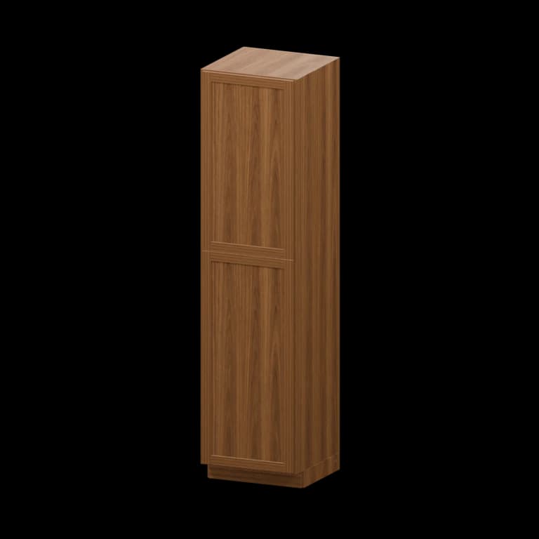 Fairview 24-in Utility Pantry Cabinet in Walnut