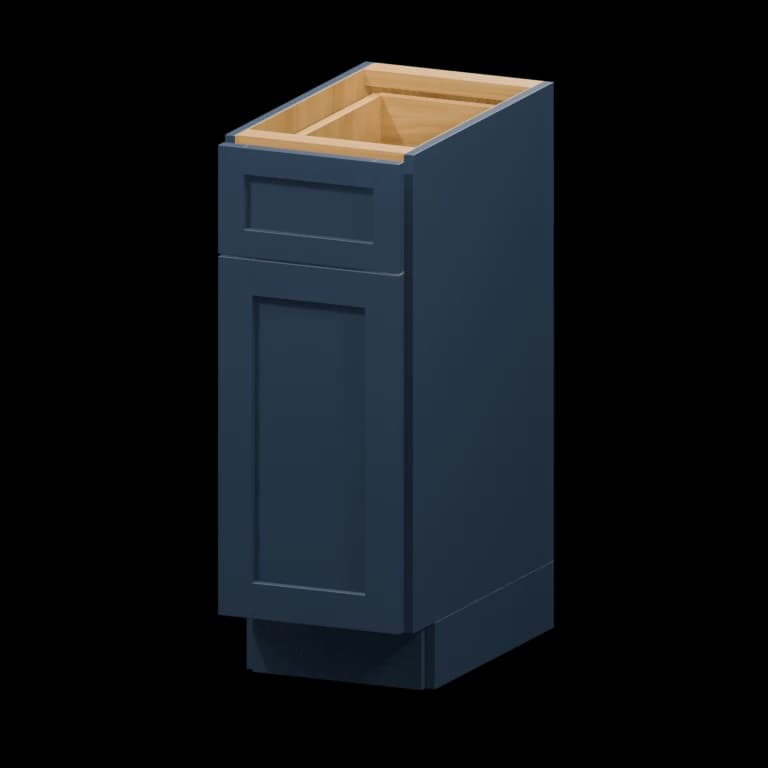 Centerville 12-in Vanity Base Cabinet (VB12VH) in Navy Blue