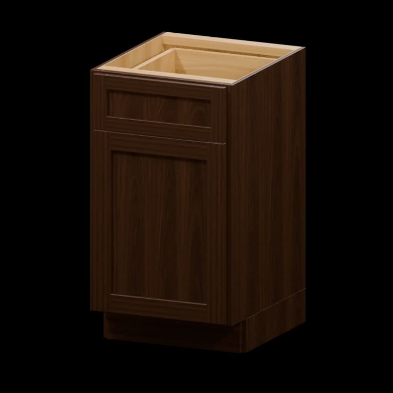 Fairview 18-in Vanity Base Cabinet in Espresso