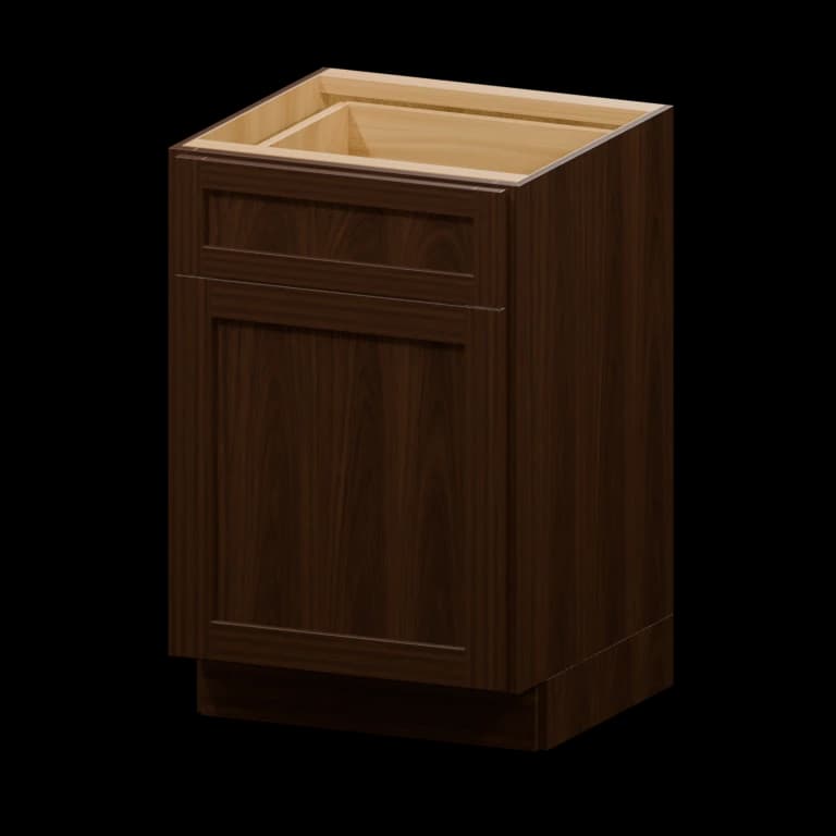 Fairview 21-in Vanity Base Cabinet in Espresso