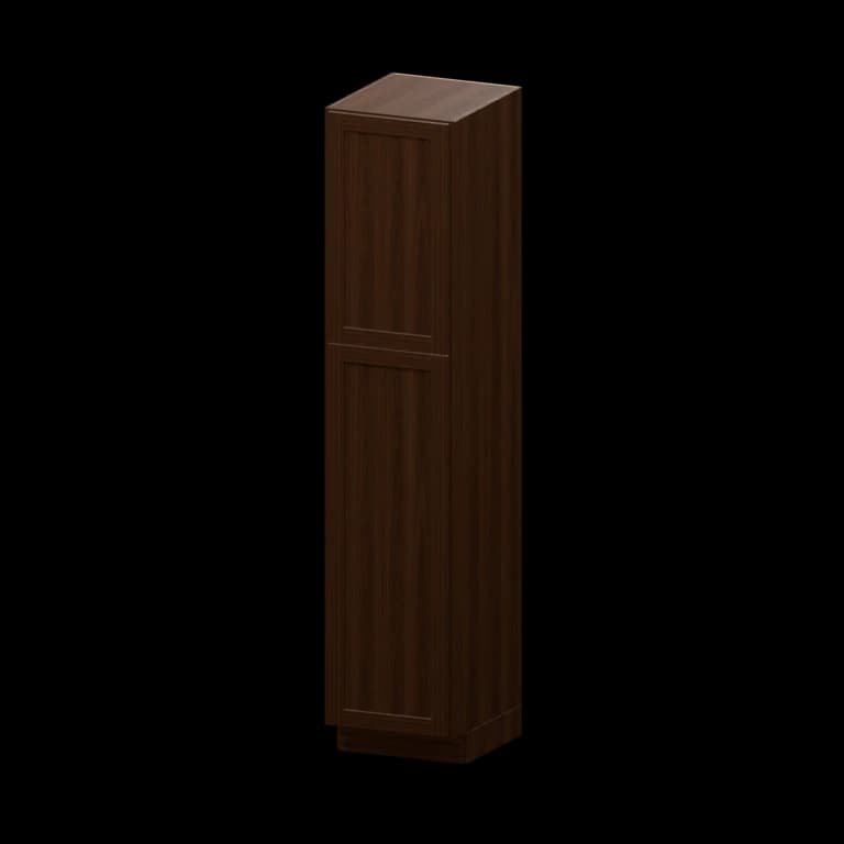 Fairview 18-in Two-Door Linen Cabinet (VL188421) in Espresso