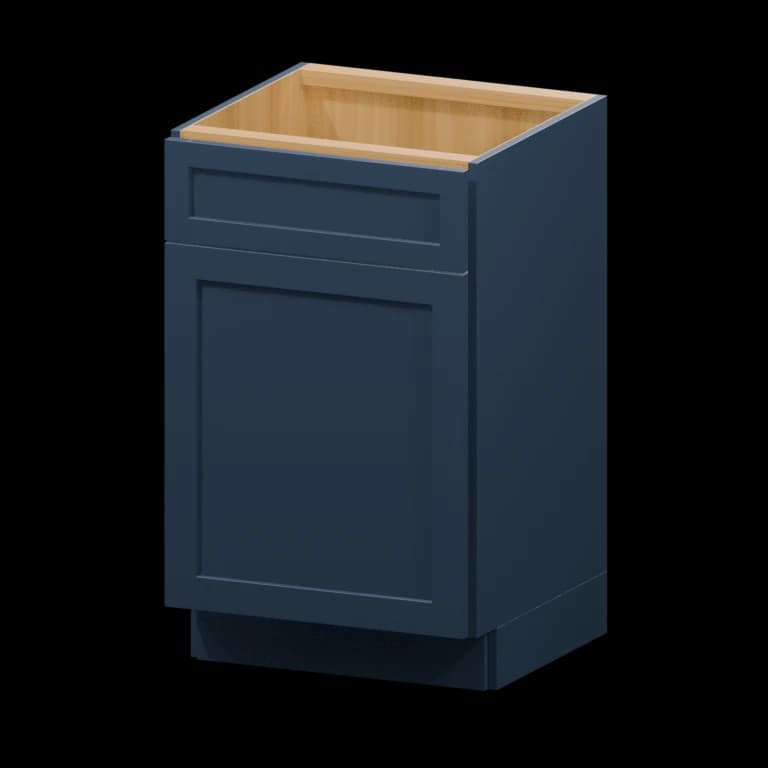 Centerville 21-in Vanity Sink Base Cabinet (VSB21) in Navy Blue