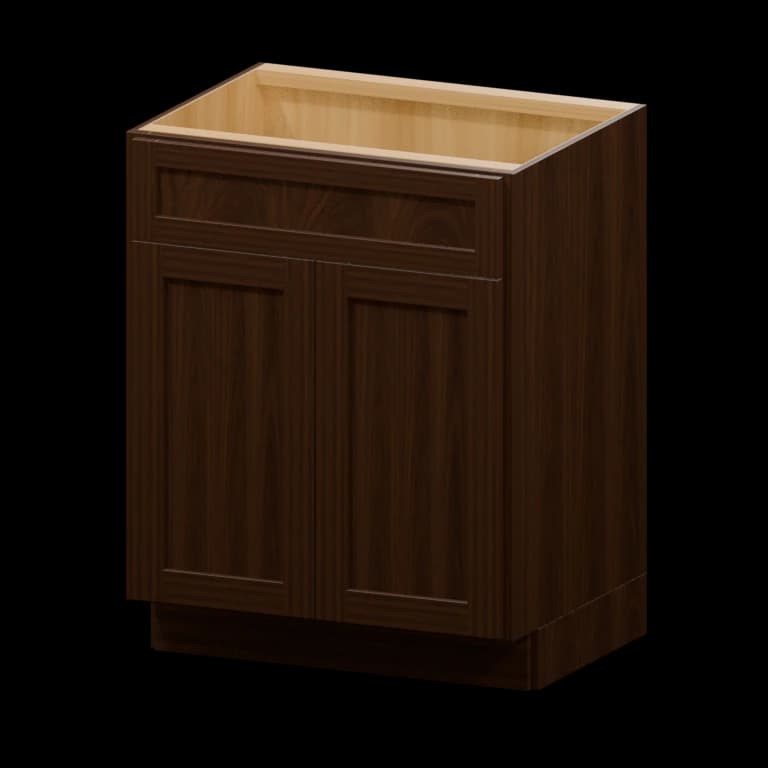 Fairview 27-in Vanity Sink Base Cabinet in Espresso