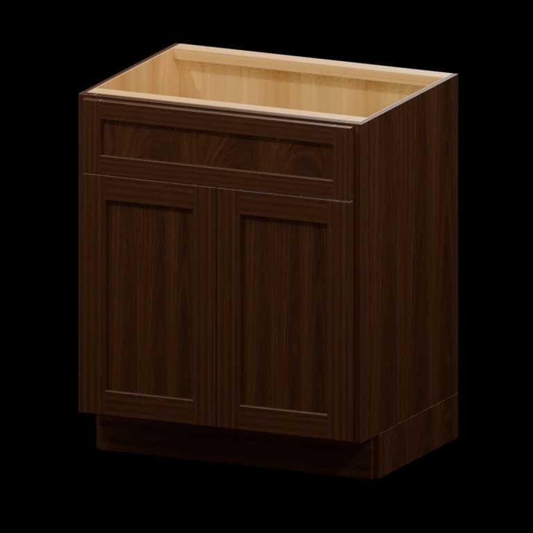 Fairview 27-in Vanity Sink Base Cabinet in Espresso
