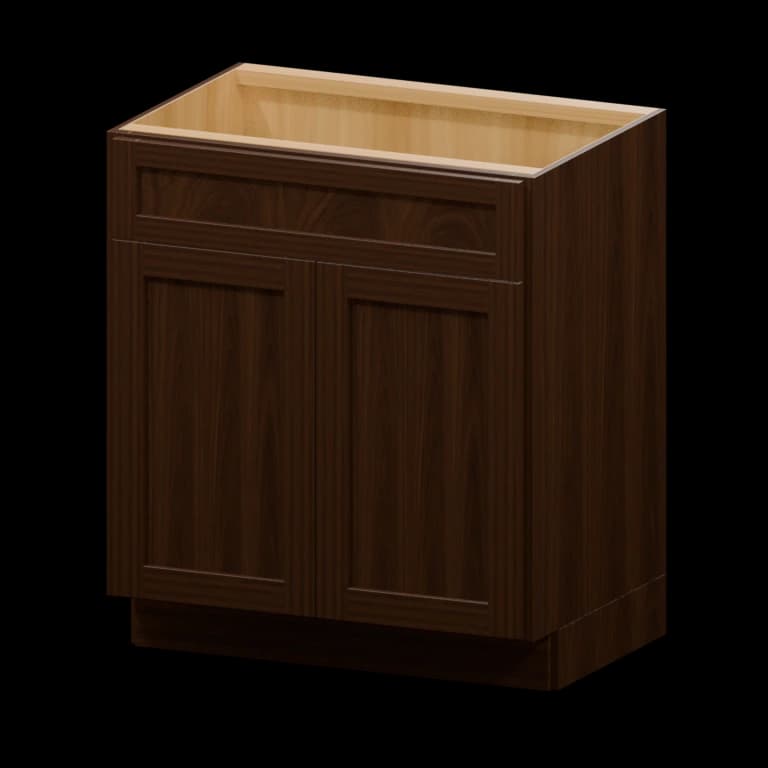 Fairview 30-in Vanity Sink Base Cabinet in Espresso