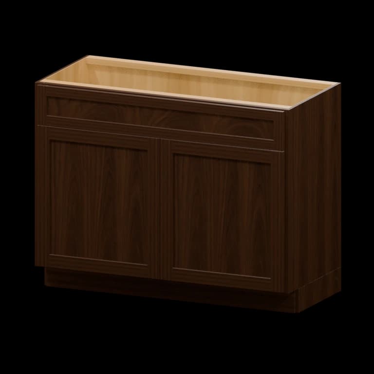 Fairview 45-in Vanity Sink Base Cabinet in Espresso