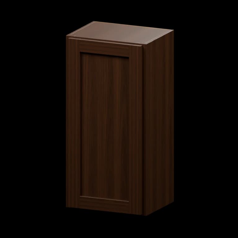 Fairview 15-in Wall Cabinet in Espresso