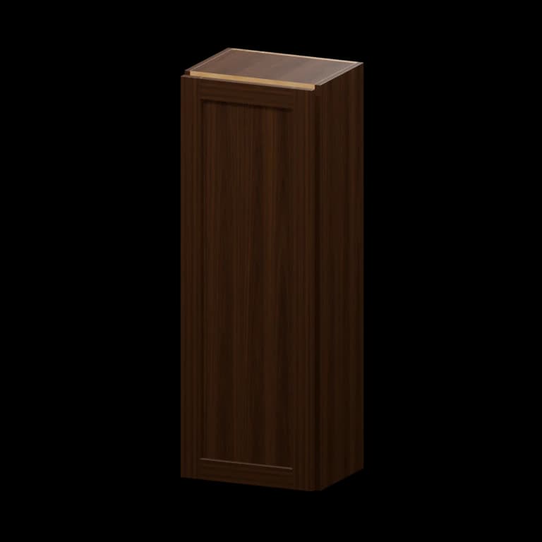 Centerville 15-in Wall Cabinet (W1542) in Espresso Shaker