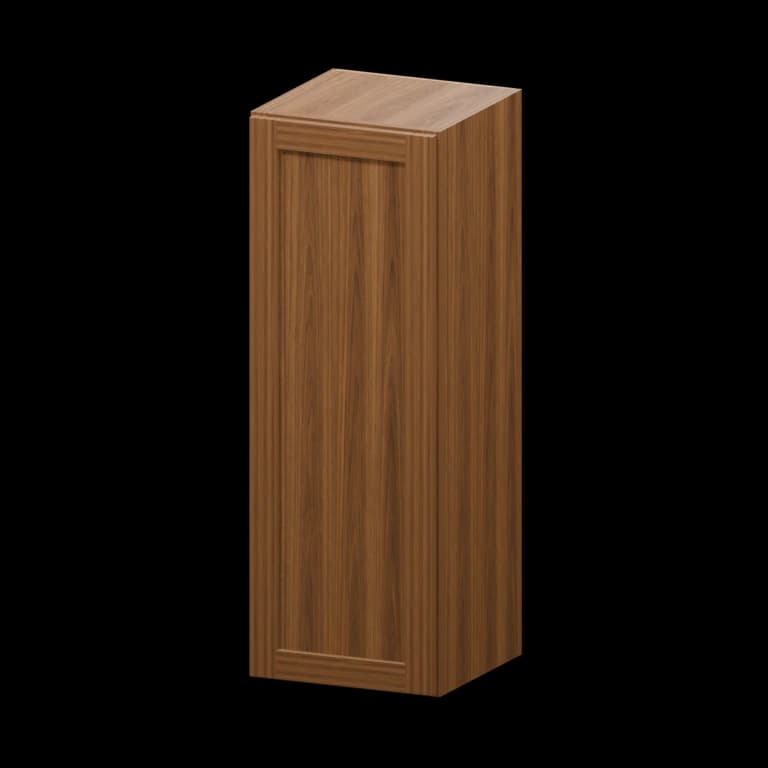 Kingston 15-in Wall Cabinet (W154215) in Walnut